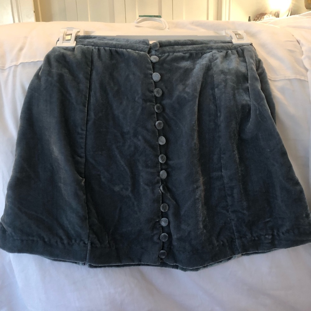 Urban Outfitters velvet mini skirt (WITH TAGS!)